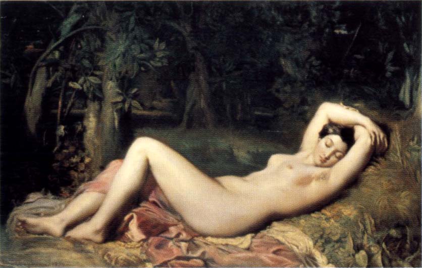 Theodore Chasseriau Sleeping Nymph